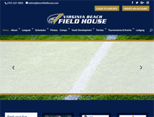 Tablet Screenshot of beachfieldhouse.com